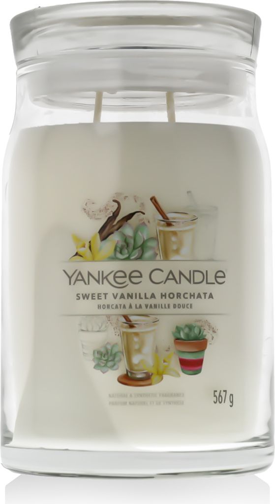 Bougie parfumée Signature grand verre Sweet Vanilla Image du produit 