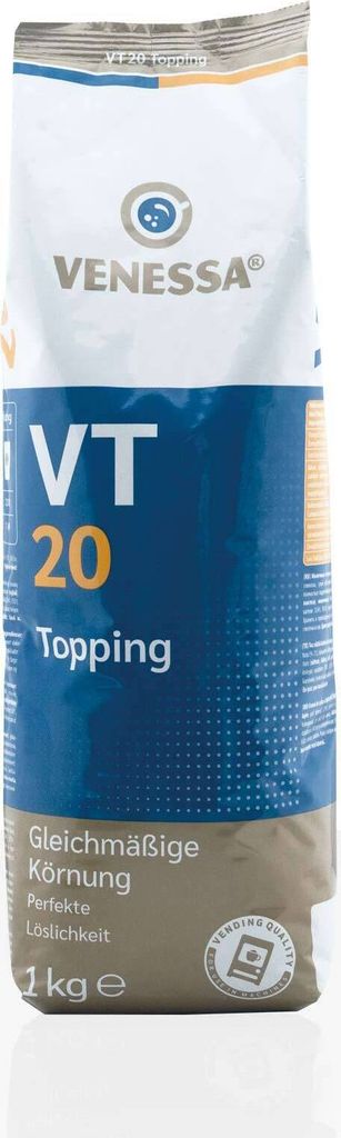 Venessa VT 20 Topping - 1kg Milchpulver 20% Milchanteil