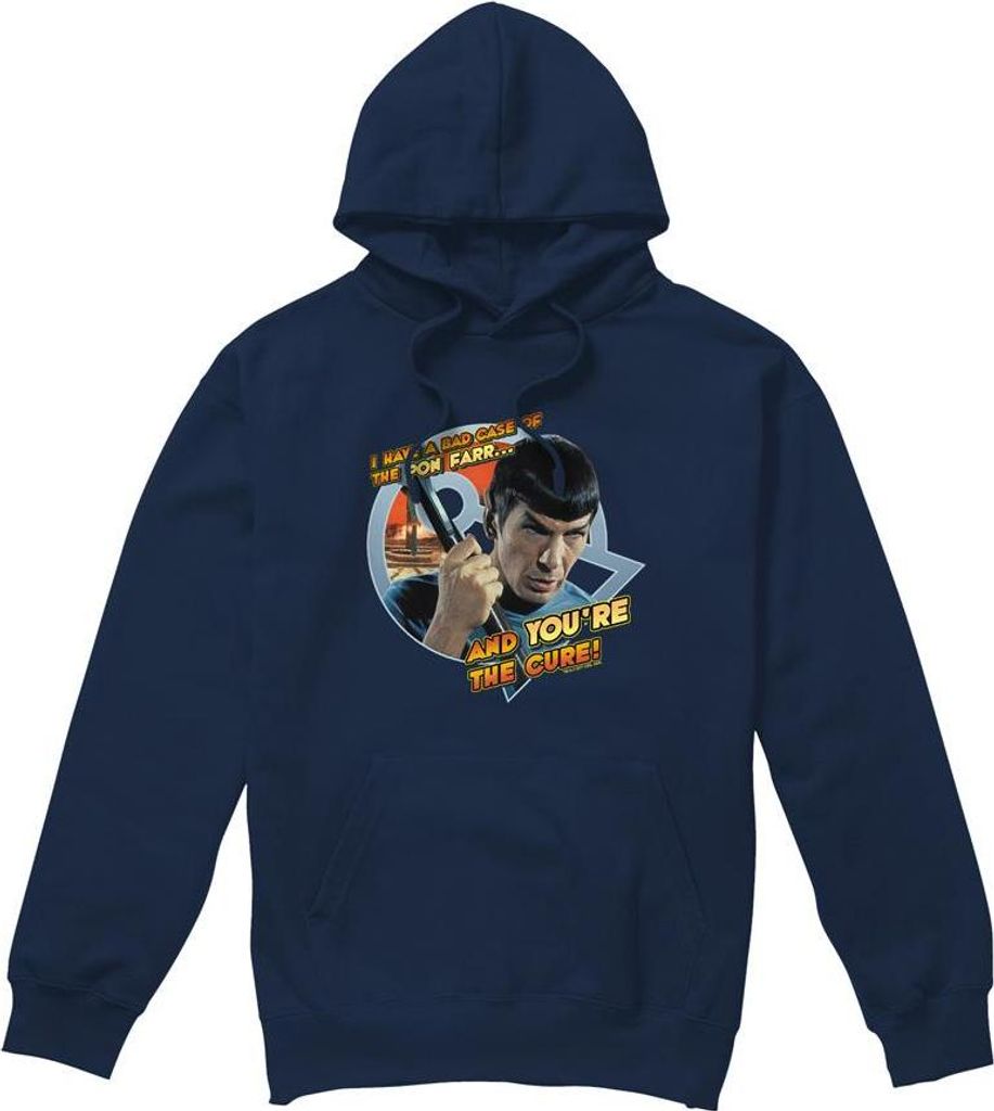 Star Trek - "Pon Farr" Kapuzenpullover für Herren TV8235 (XL) (Marine)
