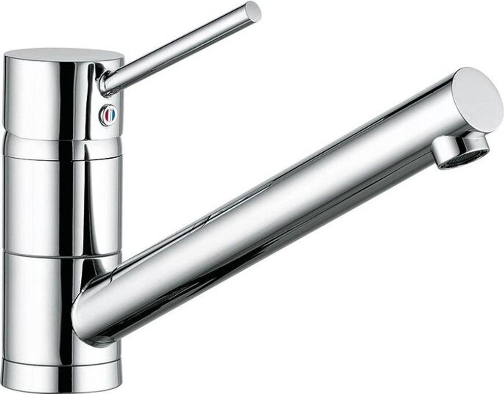 Naber, Scope 1. Einhebelmischer, edelstahlfinish - Armaturen