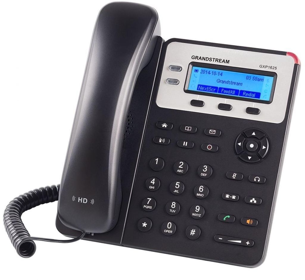 Grandstream GXP1625 - VoIP-Telefon - dreiweg Anruffunktion Immagine del prodotto 