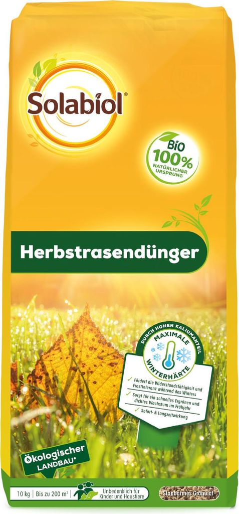 Solabiol Herbstrasendünger - 10 kg