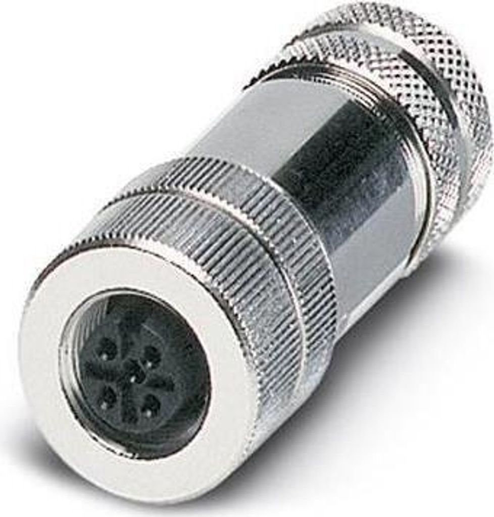 Phoenix Contact Sensor-/Aktor-Datensteckverbinder M12 Buchse, gerade Polzahl: 5 1424672 SACC-M12FS-5PL SH DN 1 St