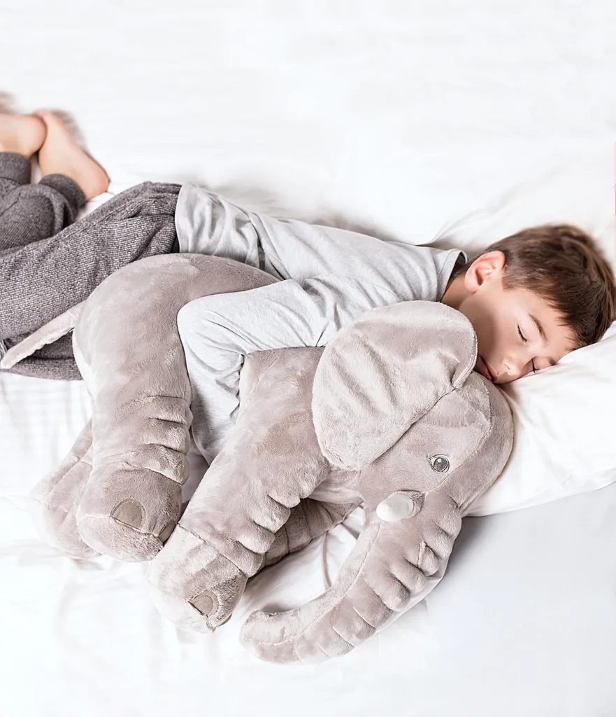 Peluche Éléphant IKEA JATTESTOR 50 cm - Doudou Gris pour Enfant