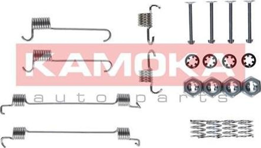 KAMOKA 1070041 Zubehörsatz, Bremsbacken OE 43084 kompatibel mit 106, Saxo, AX