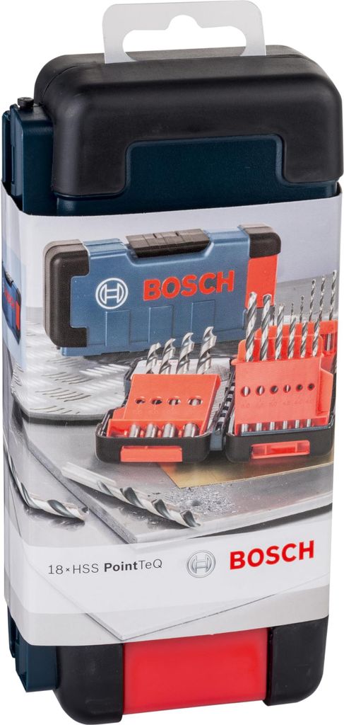 Bosch 2605877350 Bosch HSS PointTeQ ToughBox Set 18-tlg. Zdjęcie produktu 