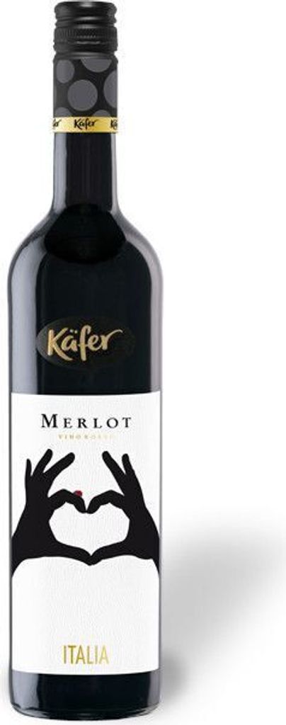 Käfer Merlot IGP trocken 2019 Italien | 12,0 % vol | 0,75 l Produktbild 2