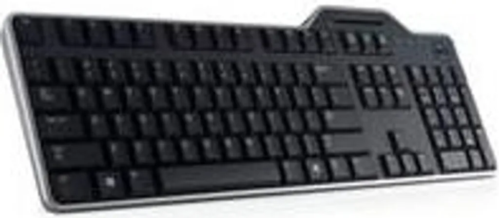 Dell KB813 Clavier USB noir avec lecteur de carte à puce Smartcard