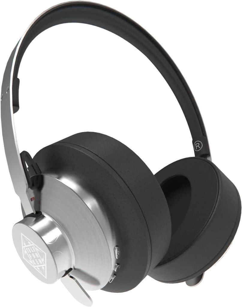 TELEFUNKEN ARCO Classic Over-Ear Bluetooth Kopfhörer mit ANC, Transparenzmodus, Multipoint & 65h Akku, 40mm Treiber, USB-C/Klinke, Braun HiFi-Soun...