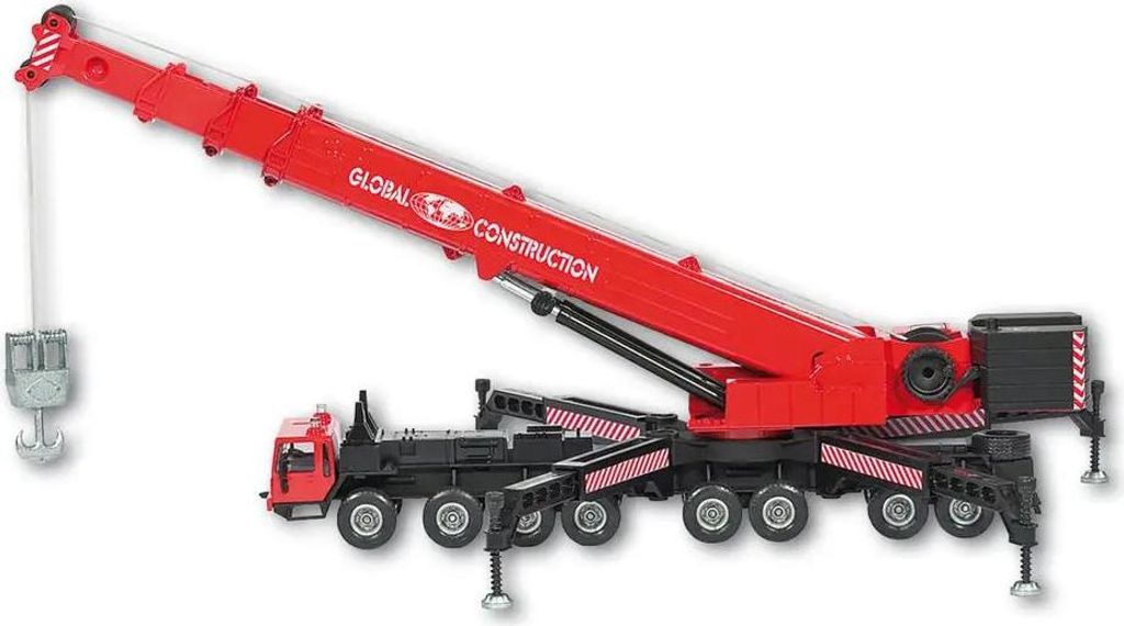 Siku Kran MEGA LIFTER Baufahrzeug  rot; 4311 Produktbild 