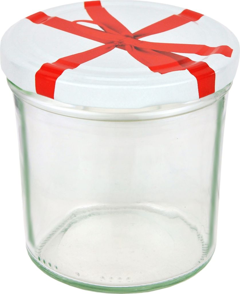 MamboCat Set 48 Vasetti Per Marmellata 125 Ml Con Coperchi Oro E Ricettario - Barattoli In Vetro Con Chiusura Twist-off, Adatti Per Conserve, Confetture, Salse E Pappe. Lavabili In Lavastoviglie, Adatti Al Forno E Al Congelatore.