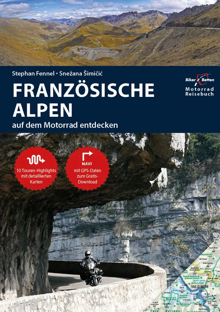 Ne perdez plus votre route : guide de voyage moto Alpes françaises - 2
