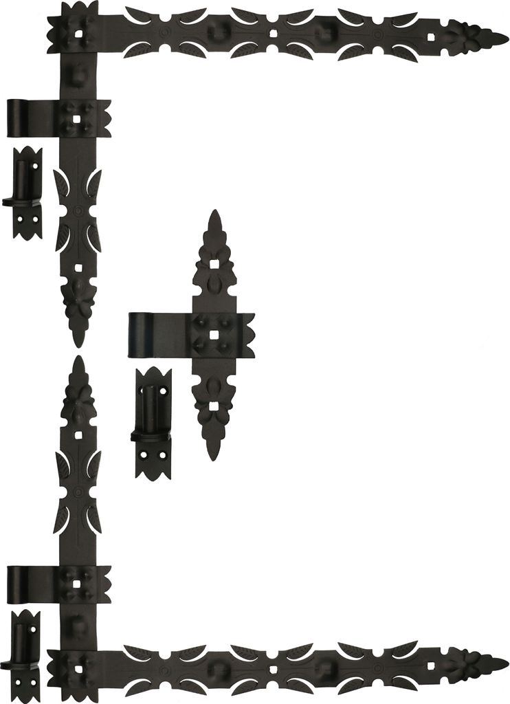 KOTARBAU® Cerniera angolare forgiata 800x460 mm Set 2x Immagine del prodotto 
