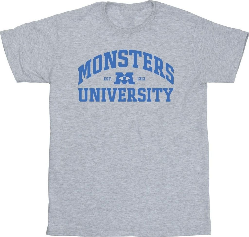 Disney - "Monsters University" T-Shirt für Herren BI51239 (5XL) (Grau)