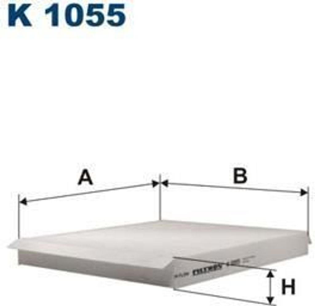 Filtr kabinowy FILTRON K 1055 Zdjęcie produktu 