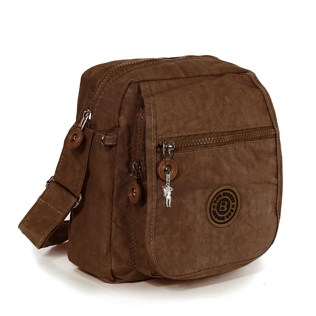 Borsa a Tracolla Marrone OTJ218N | Ideale per Mamme e Tempo Libero