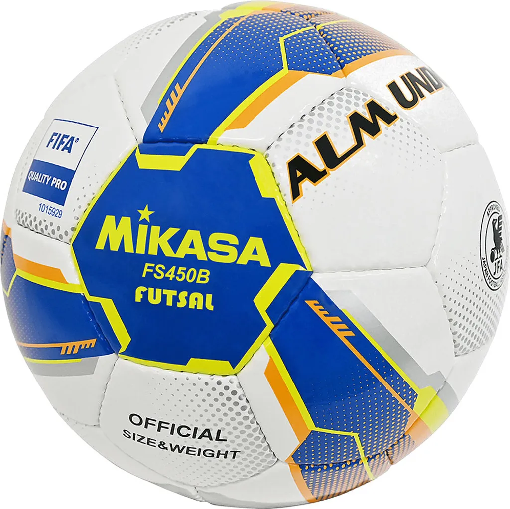Ballon futsal Mikasa FS450B durable qui ne rebondit pas trop en salle