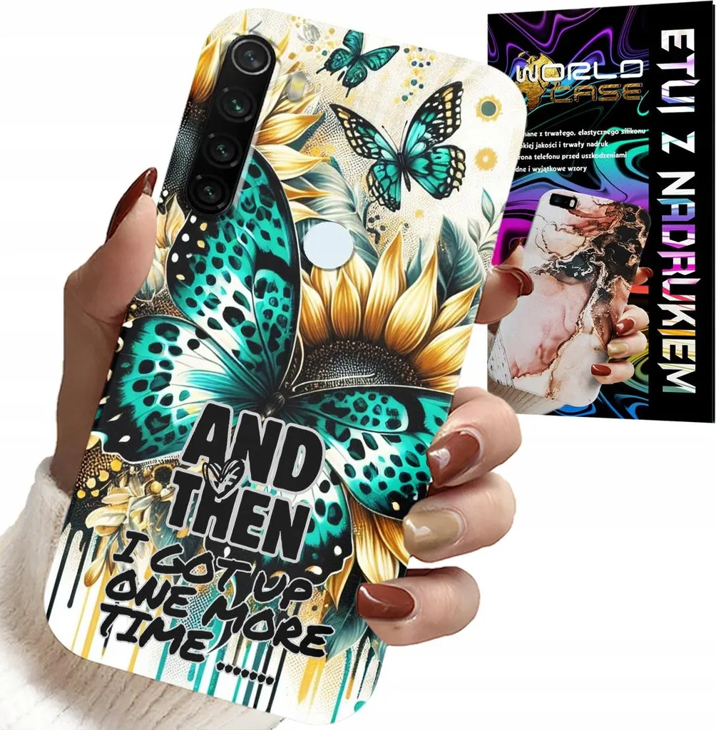 Regalo Donna: Cover Xiaomi Note 8T 'And Then I Got Up' Foil Edition