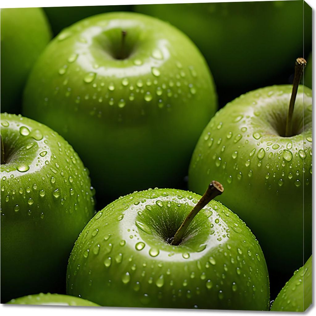 Bild 100x100cm Erfrischende Frische