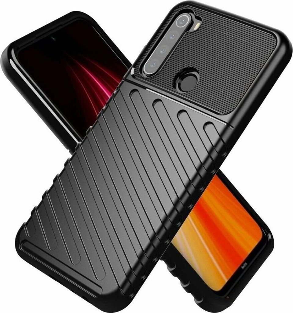 cofi1453 Hybrid Armor Etui SchutzHülle Thunder Case Bumper Cover Handyhülle Matt Hülle Robust Rutschfest für Samsung Galaxy Note 20 Ultra (N9...