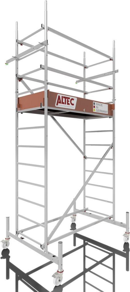 ALTEC Rollfix 400 | roulettes incluses (Ø 125 mm) | Image du produit 