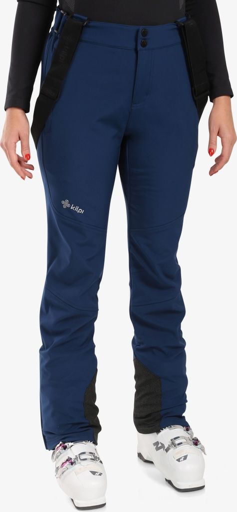 Kilpi RHEA-W Softshell-Skihose für Damen, DUNKELBLAU, Größe 38