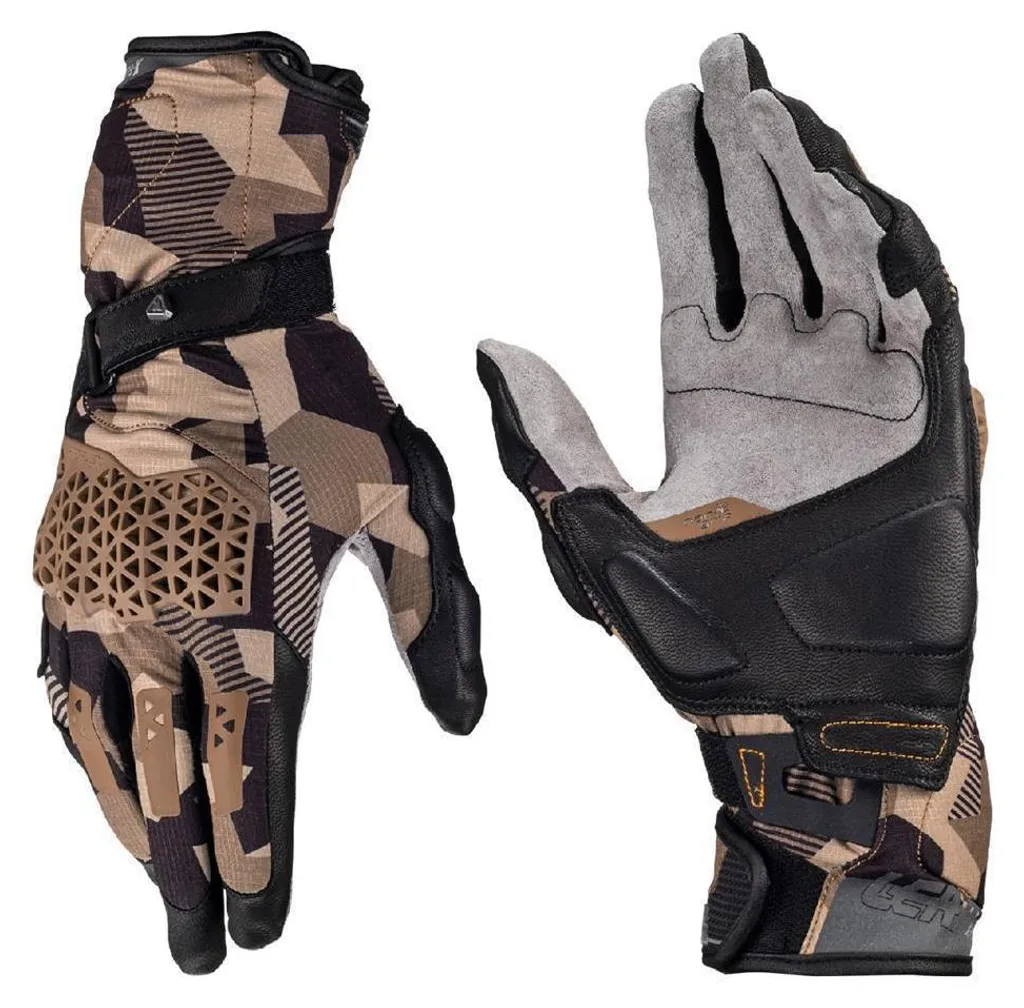 Gants Moto Leatt ADV X-Flow 7.5 Anti-Transpiration et Chocs Desert 2XL