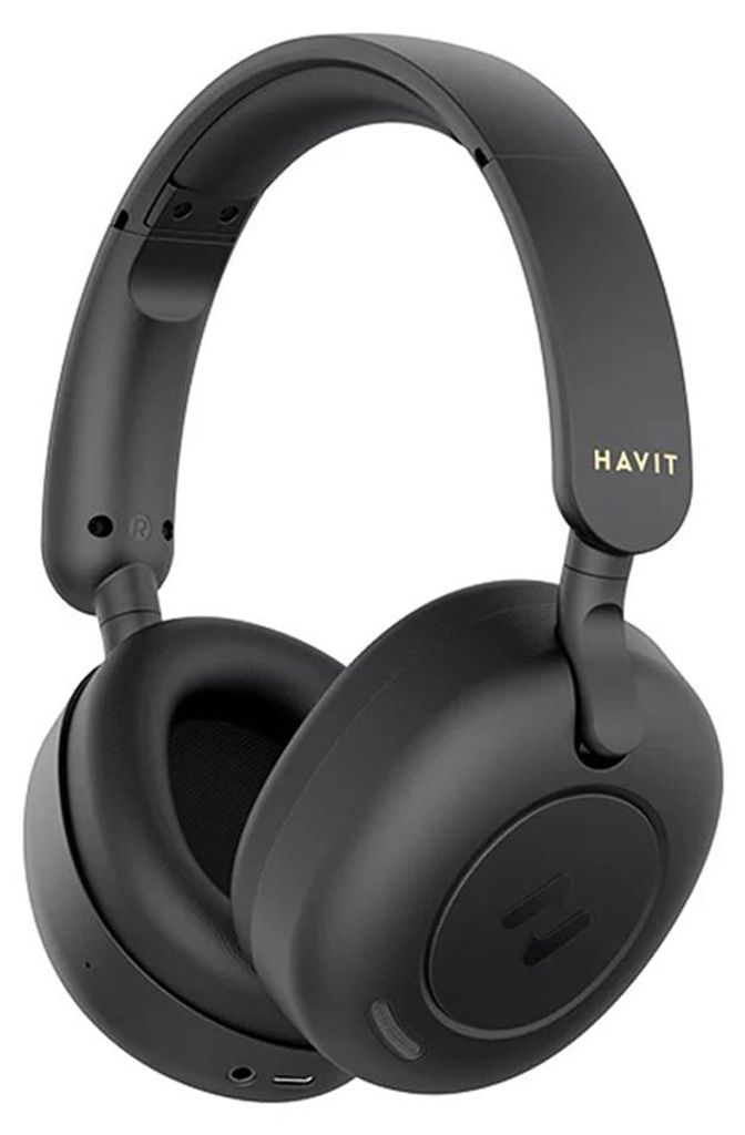 Havit Hibrid Anc BluetoothKulaklık Siyah, Przewodowy i Zdjęcie produktu 