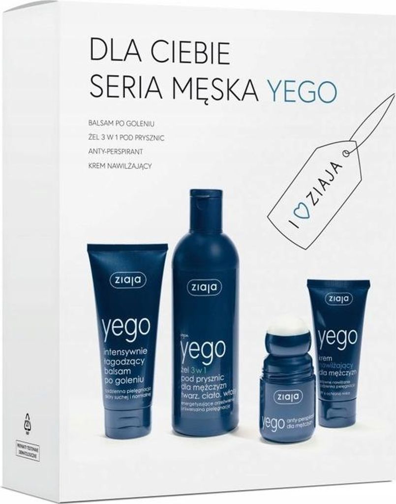 Gel doccia per uomo 300 - Ziaja Immagine del prodotto 