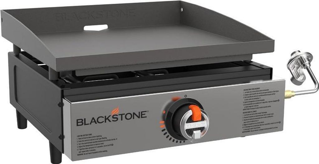 Blackstone 2142EU, 1 Zone(n), Draußen, Butan/Propan, Freistehend, Schwarz, Edelstahl, Drehregler