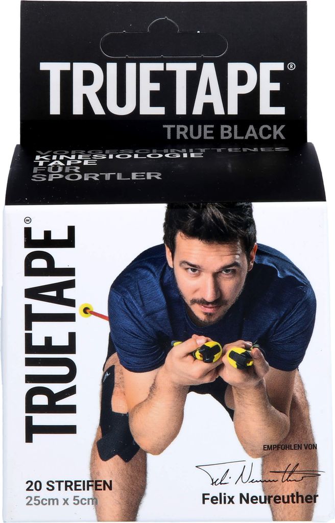 TRUETAPE Athlete Edition Schwarz Precut, 1 St BAN Obrázok produktu 