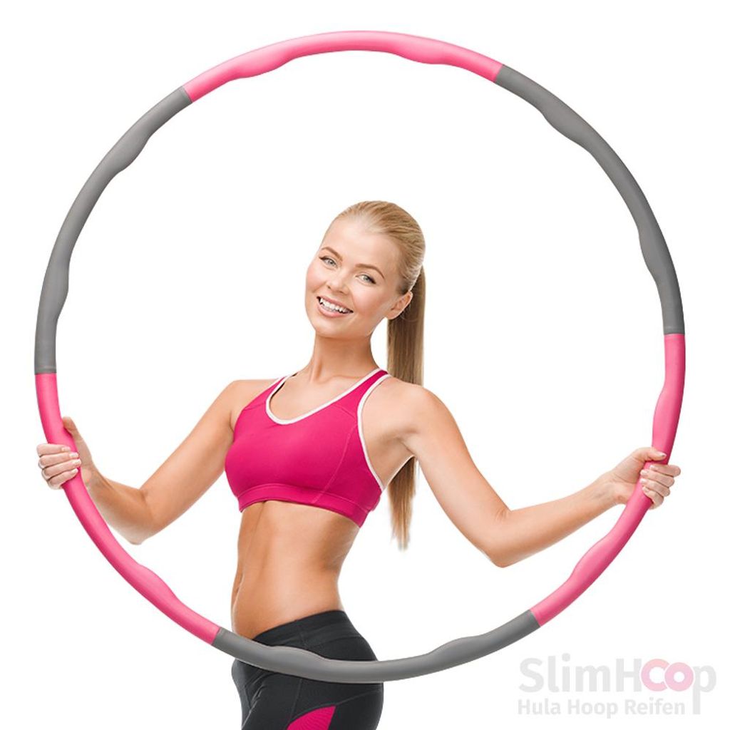 SlimHoop Hula Hoop Reifen | Für das Fitnesstraining zu Produktbild 