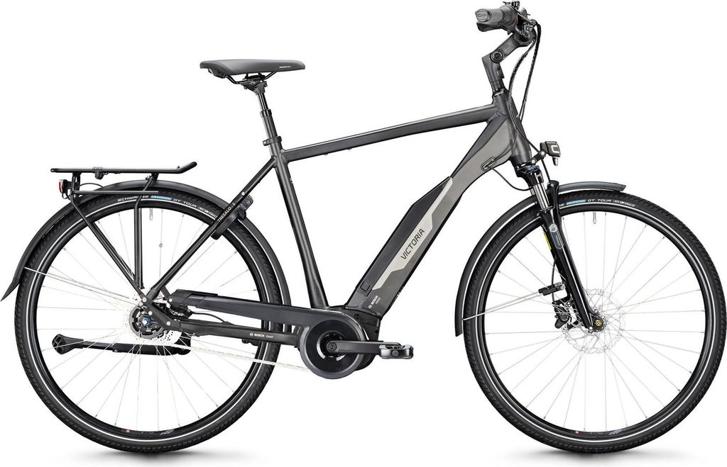 VICTORIA Elektro-Trekkingrad "TRESALO 3" (#1), Diamant, 28", cosmos anthracit...