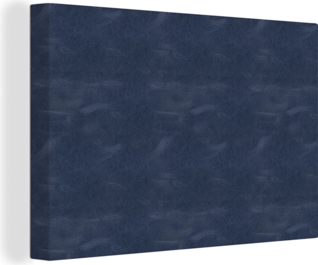 OneMillionCanvasses - Leinwandbilder - 150x100 cm, Leder - Blau - Tiere, Wandbilder Kunstdruck Wanddekoration - Foto auf Leinwand - Gemälde auf ...