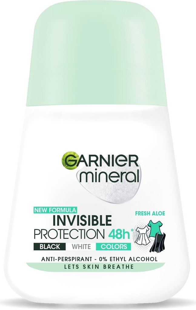 A roll-on deodorant bottle against a white background.