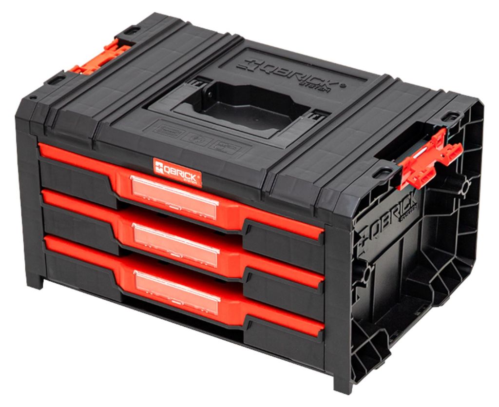 Qbrick System PRO Drawer 3 Toolbox 2.0 Expert stohovatelný Obrázek produktu 