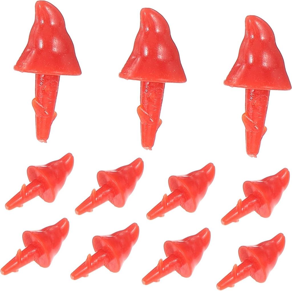 200 Stš¹ck Teiliges Schneemann Nasen DIY Zubeh?r fš¹r Weihnachtsdeko