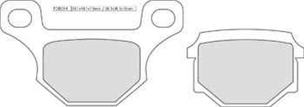 FERODO Bremsbelag FDB 384 Platinum