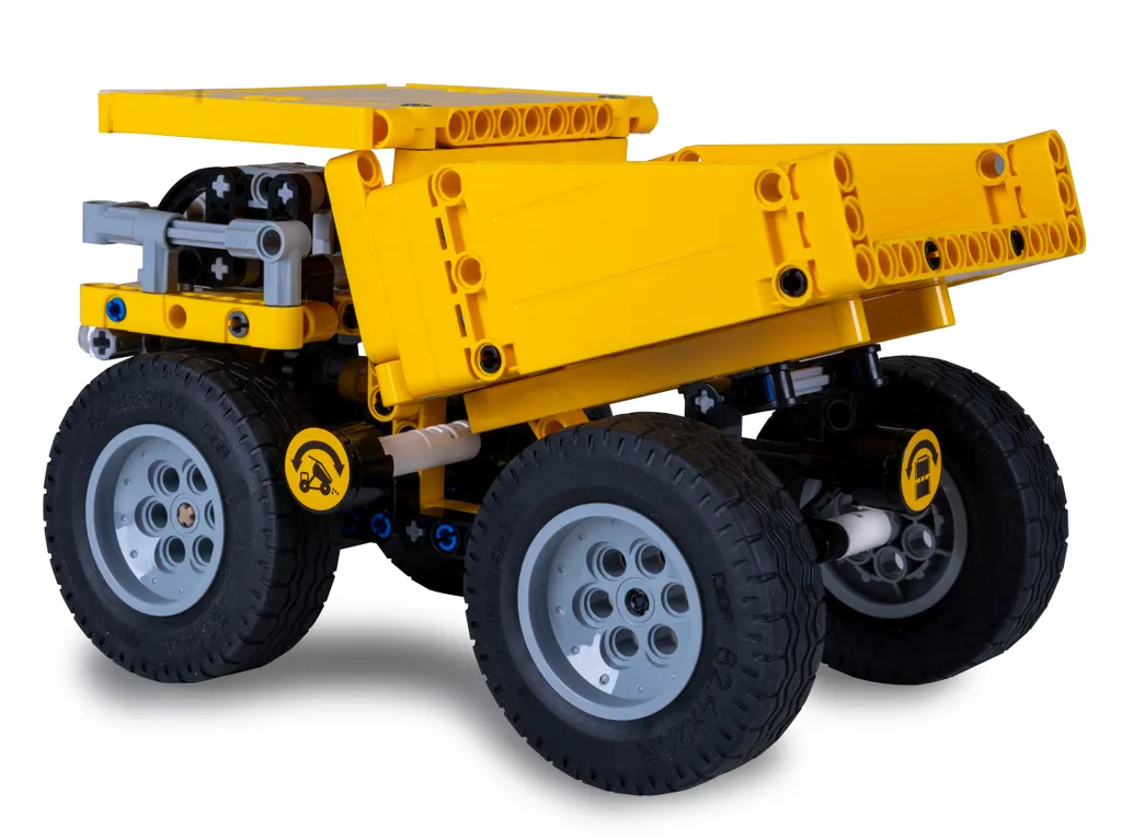 Camion Benne Jamara CaDA Briques de Construction - Modèle de Chantier - 10