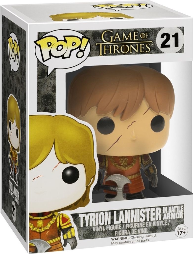 Game of Thrones - Tyrion Lannister in Battle Armor 21 - Funko Pop! - Vinyl Figur