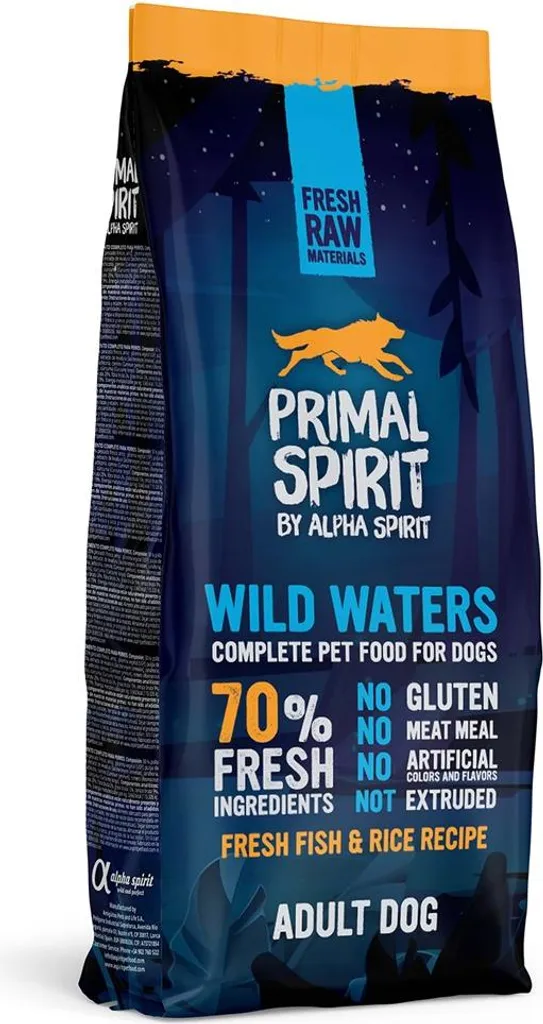 Fini les Allergies avec Alpha Spirit Primal Eaux Sauvages 12kg sans Grain