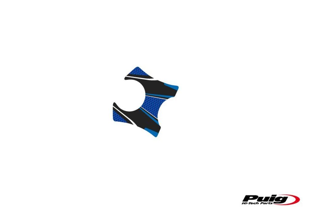 PUIG 6921A Radikal Yoke Protector passend fuer SUZUKI DL1000 V-STROM Blau