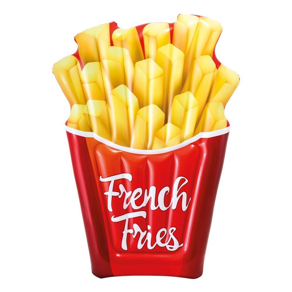 Intex Luftmatratze aufblasbar French Fries Pommes 175 x 132 Cm Sport & Outdoor 