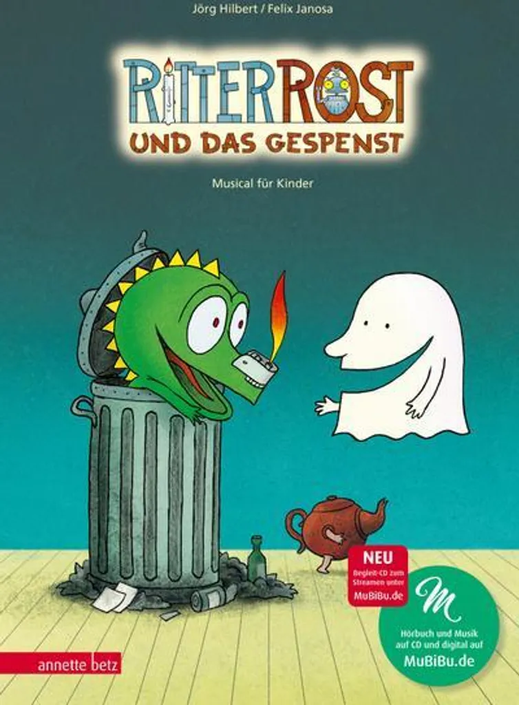 Livre Audio Enfant Ritter Rost 2 : Aventure Musicale en Allemand 25cm