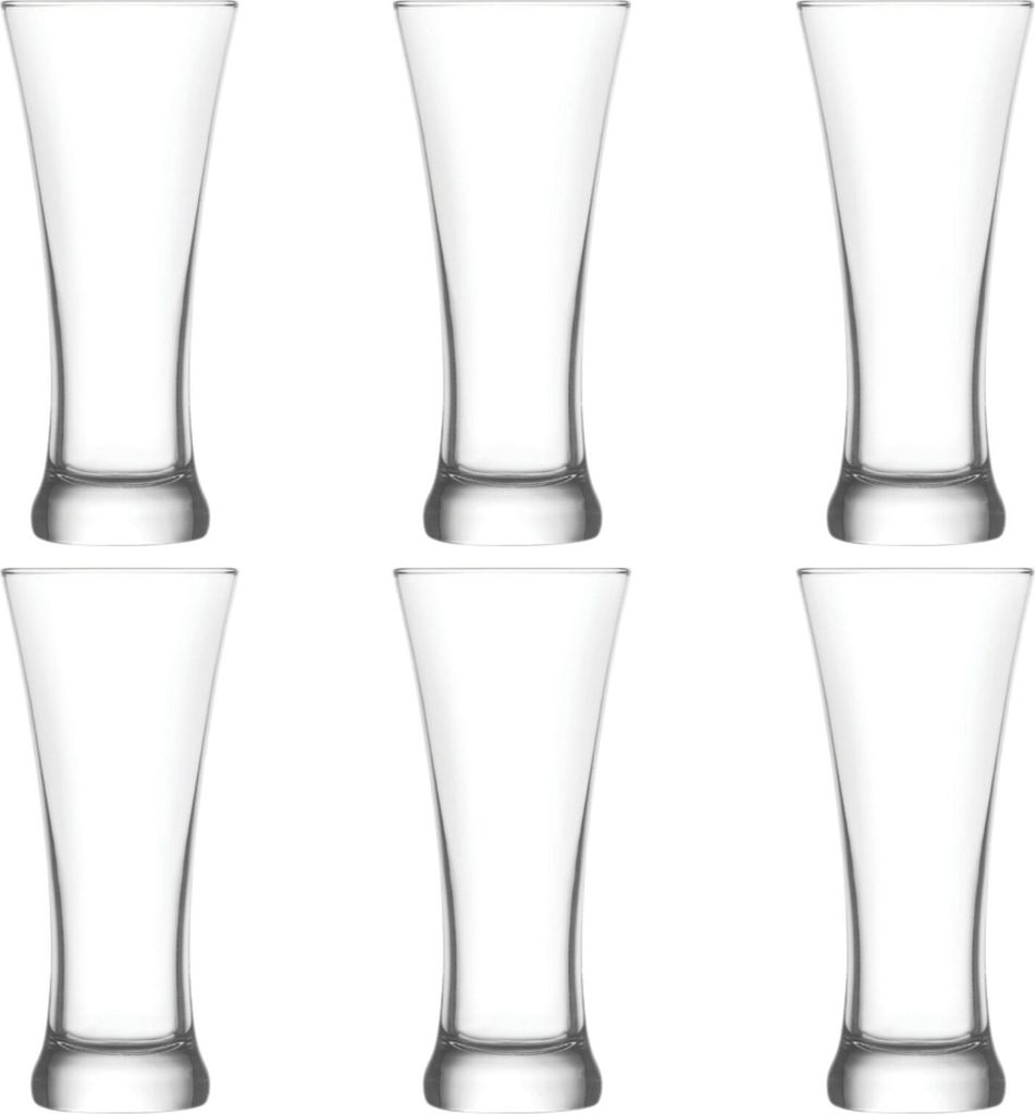Bierglas Pilsglas Dessertglas Biergläser 6 Stück Set 300 ml Produktbild 