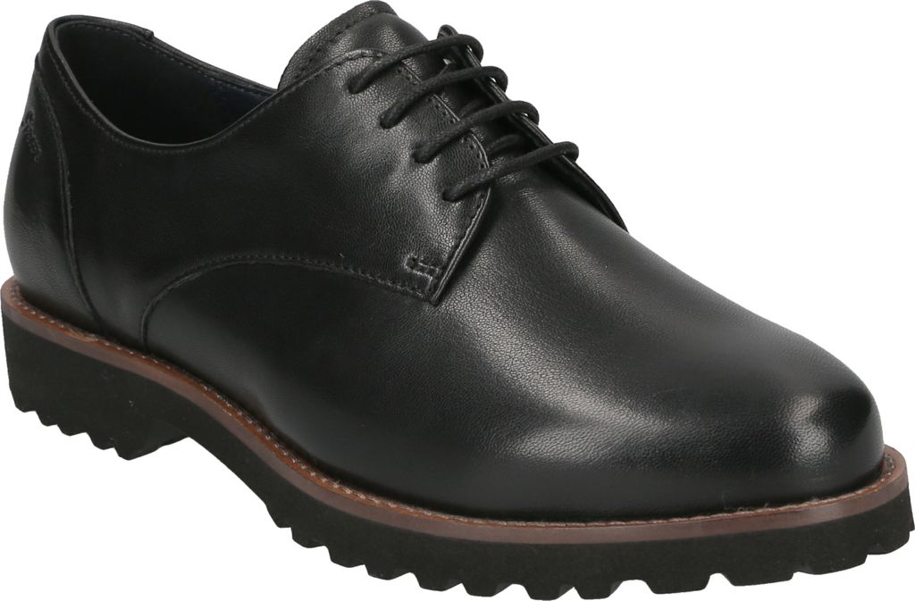 Sioux Schnürschuhe MEREDITH-707-H, Glattleder, Schwarz, Produktbild 