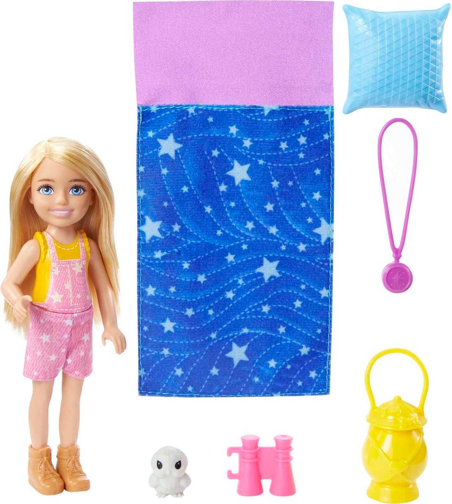 Hracia Súprava Barbie Camping Chelsea Obrázok produktu 