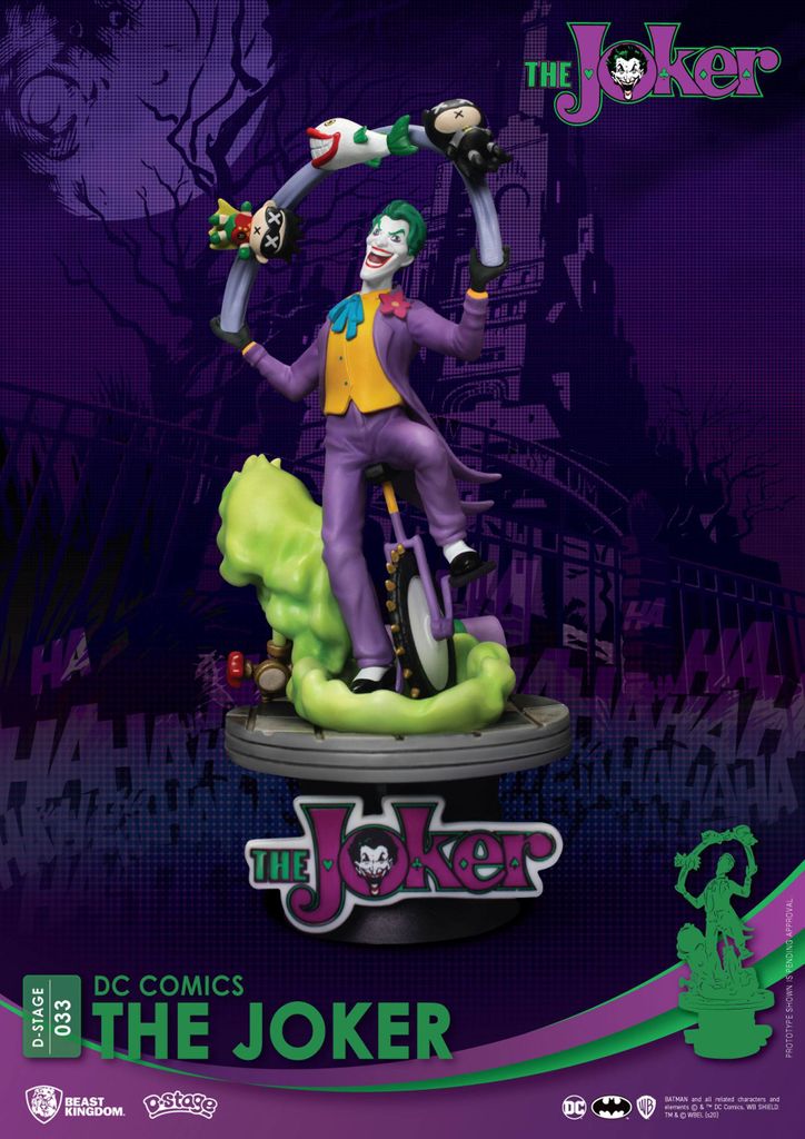 Beast Kingdom – DC Comics – Joker 15 cm Produktbild 