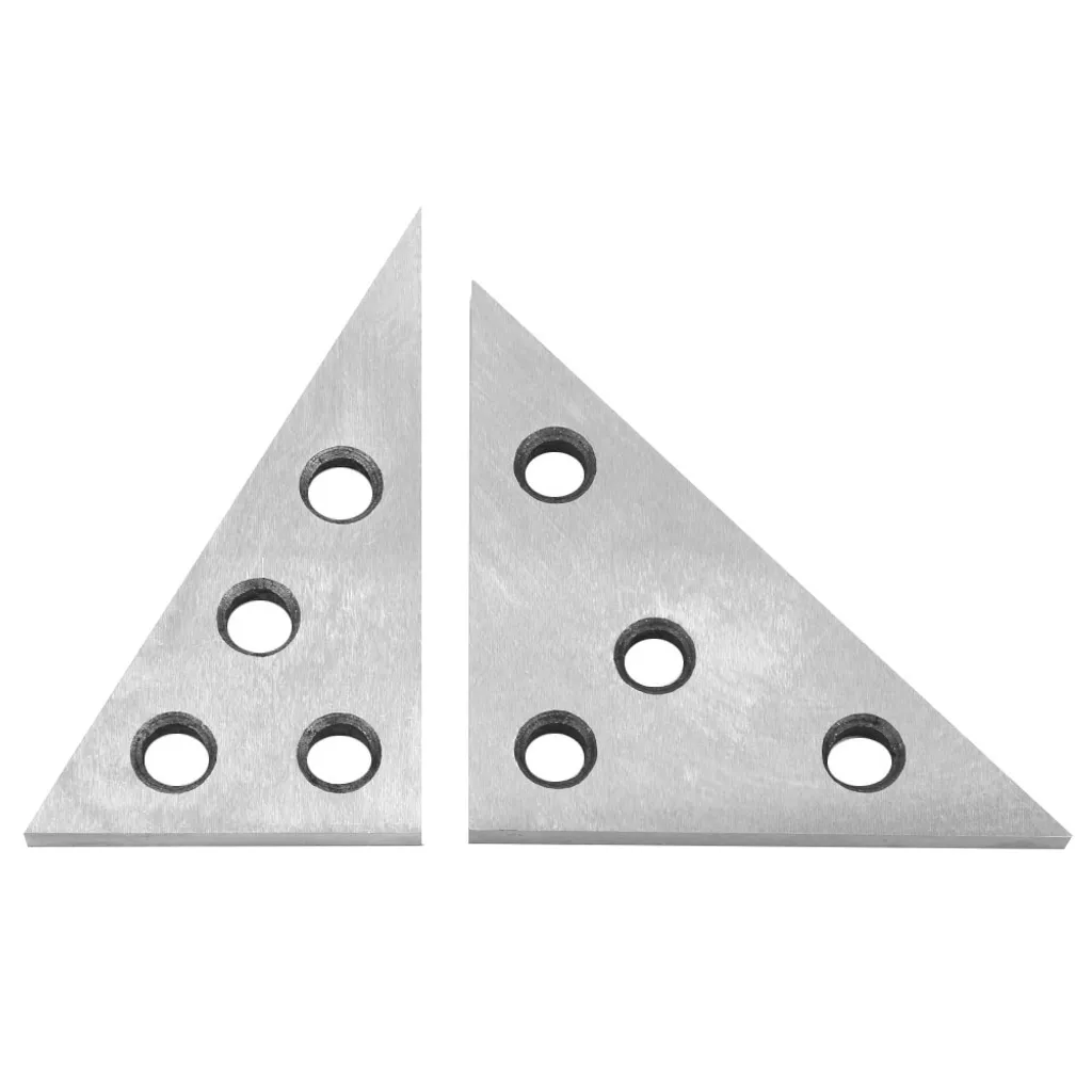 Gabarit de bloc d'angle de précision 30-60-90 en acier pour atelier - 2