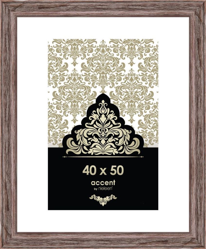 Vintage drevený rám 40x50 cm hnedý Nielsen Obrázok produktu 